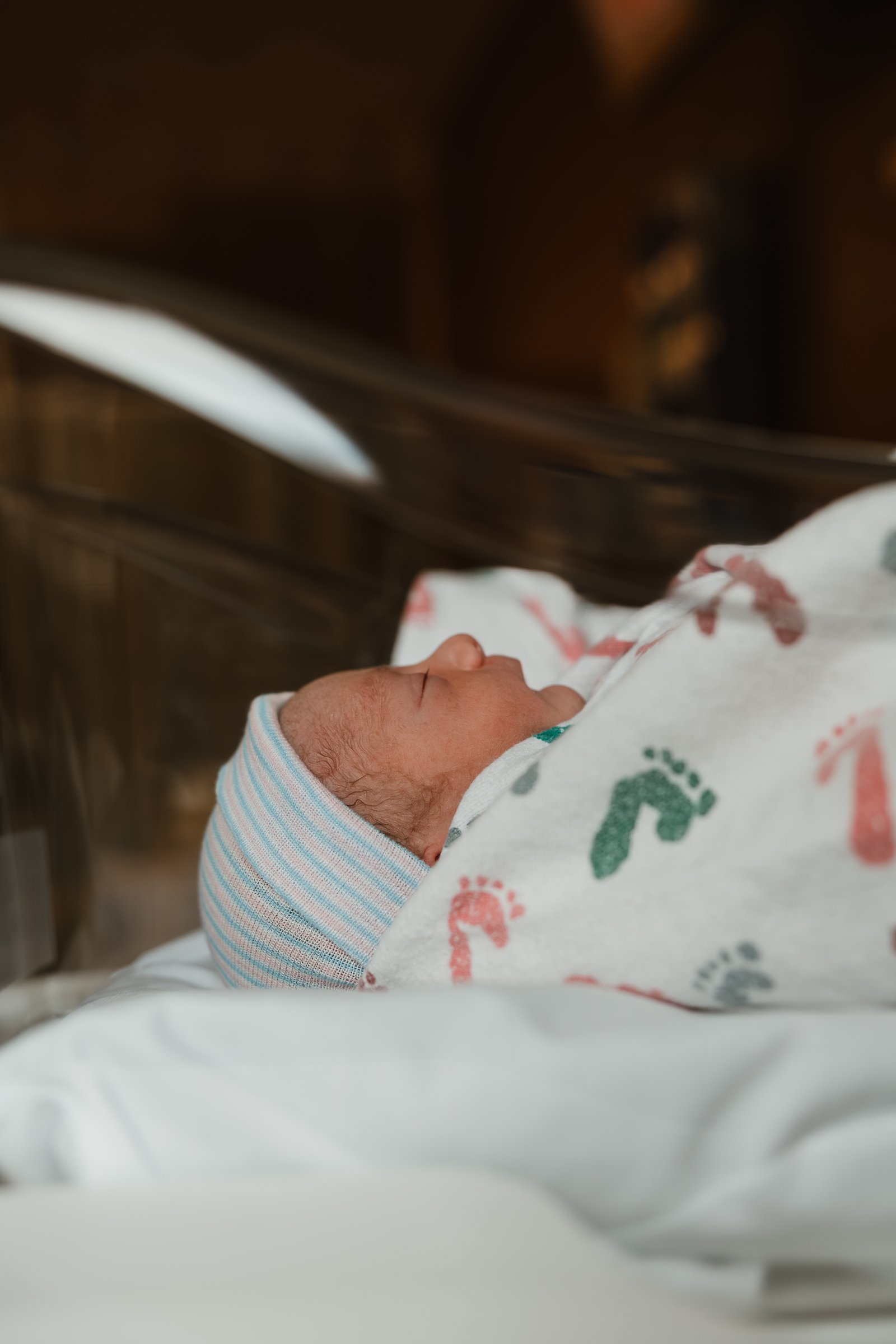 Lifestyle newborn portrait 2